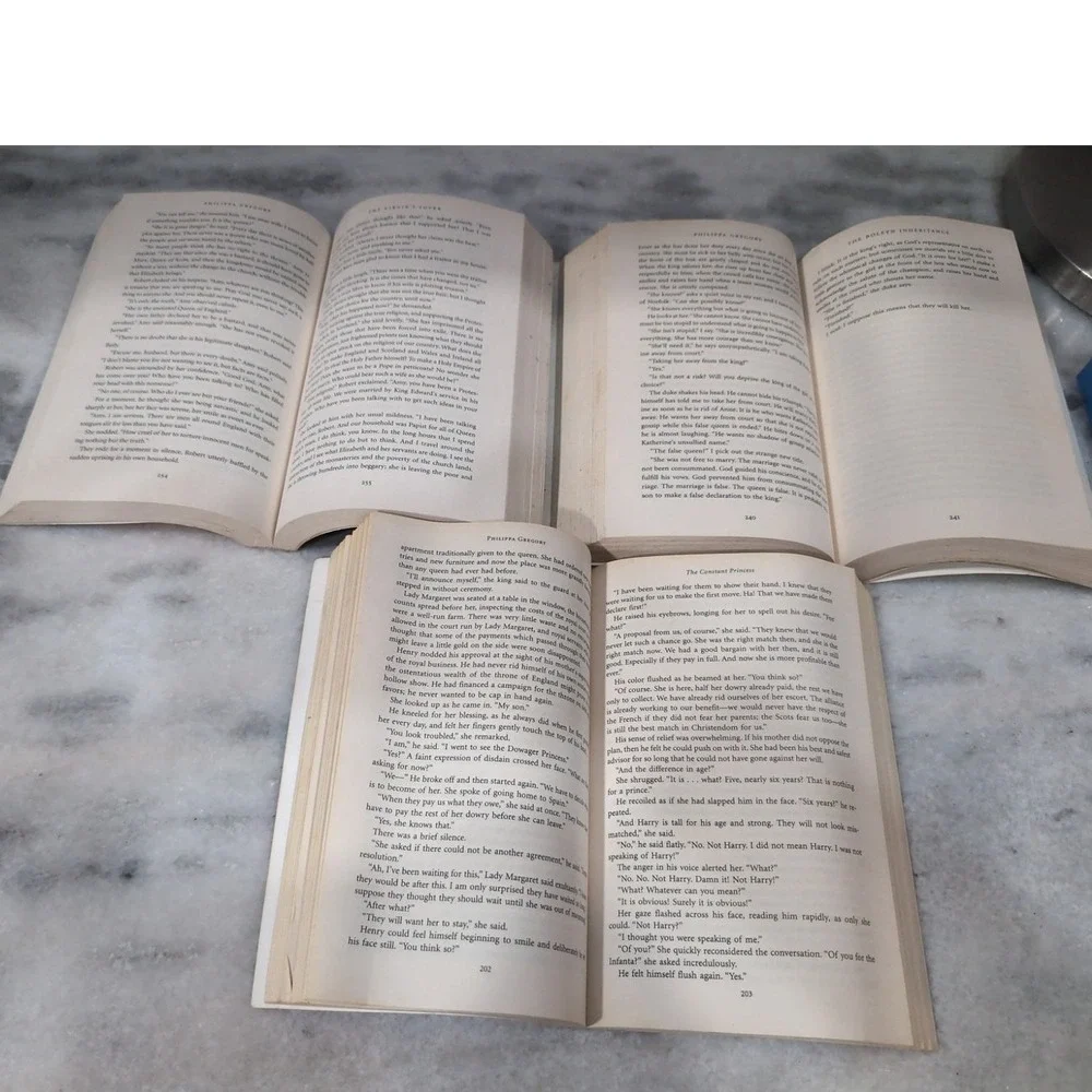 Philippa Gregory Tudor Novels. Virgin Lover Constant Princess Boleyn Inheritance